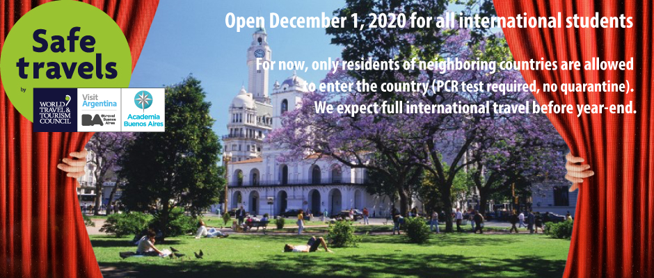 Academia Buenos Aires, Argentina, is a Spanish school that offers Spanish language courses