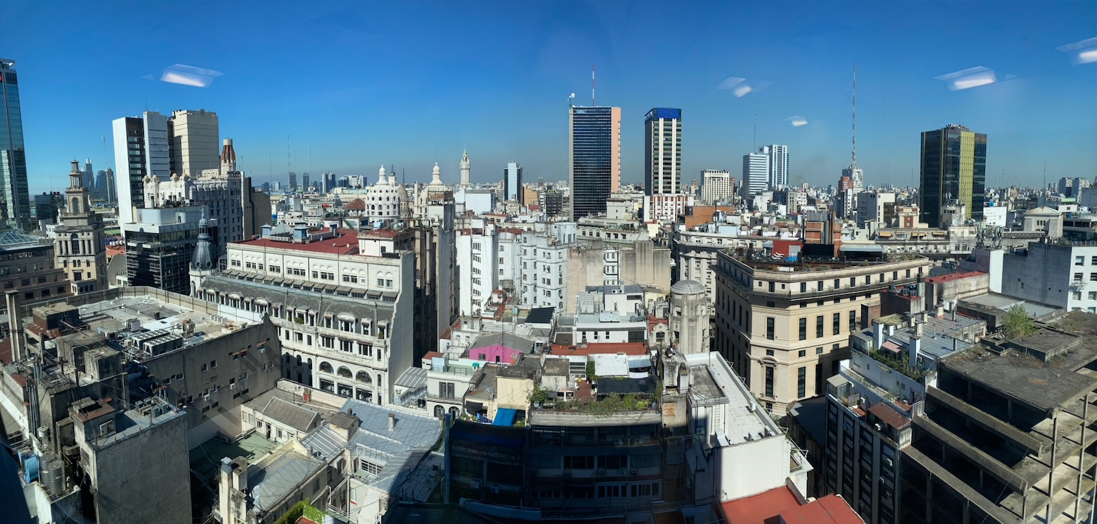 View of Buenos Aires from above